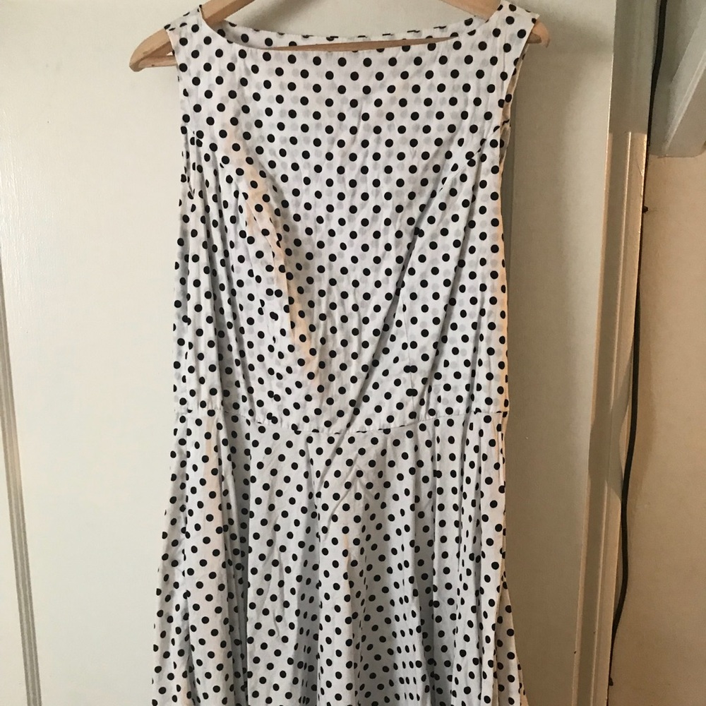 1950s style polka dot Dress